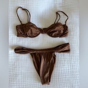 SOMMER SWIM Brown Bikini SET